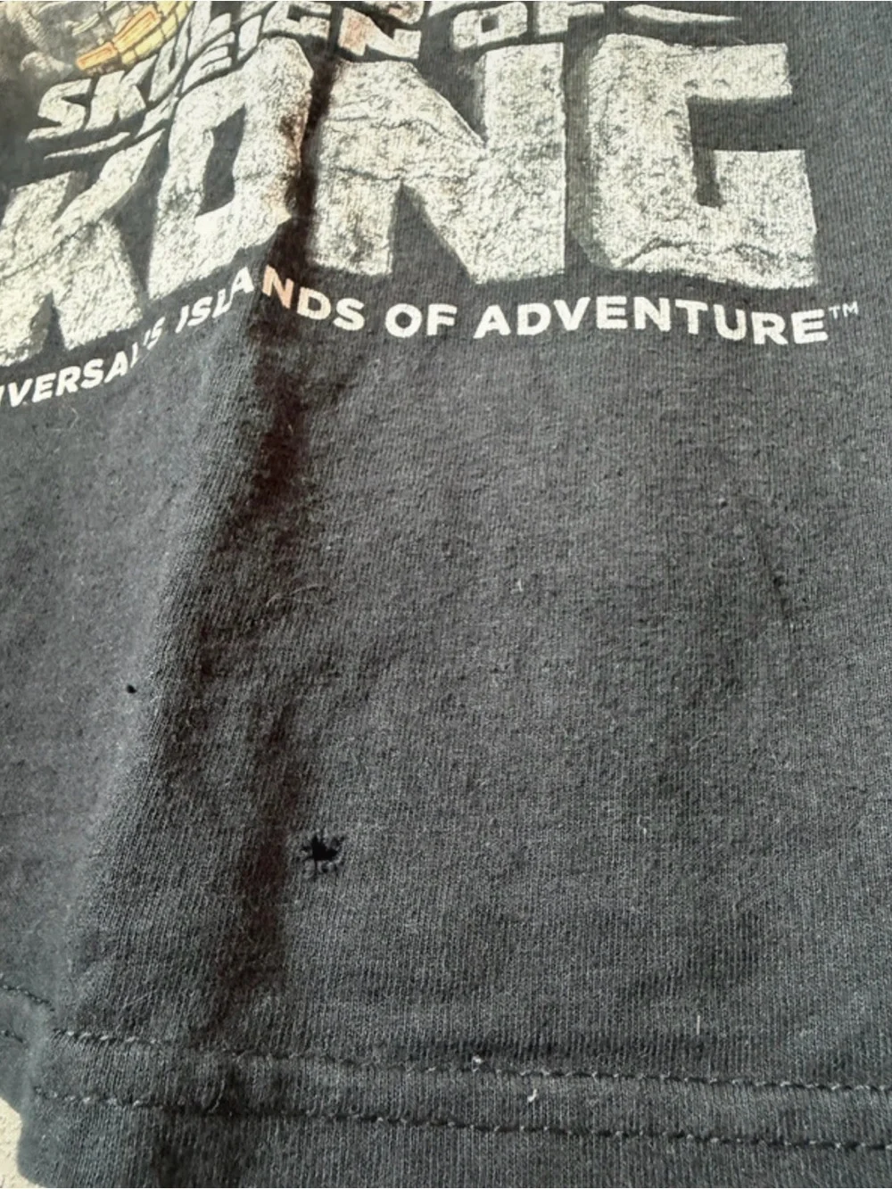 Vintage Universal Kids' Skull Island Reign of Kong Graphic Tee - Black
